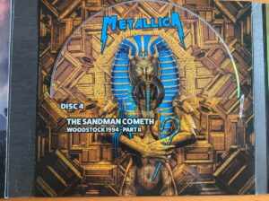 Metallica - „The Sandman Cometh”. Czy to legalne wydawnictwo? 11 Metallica The Sandman Cometh Woodstock CD4