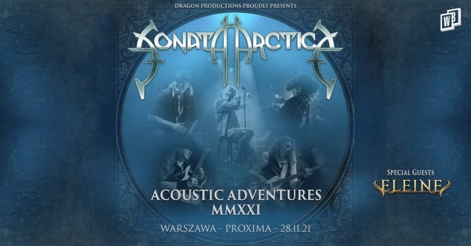 Sonata Arctica koncert w 2021 roku w Warszawie