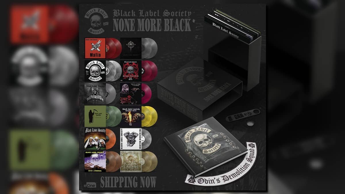 Black Label Society wypasiony box "None More Black" ⋆ MetalNews.pl