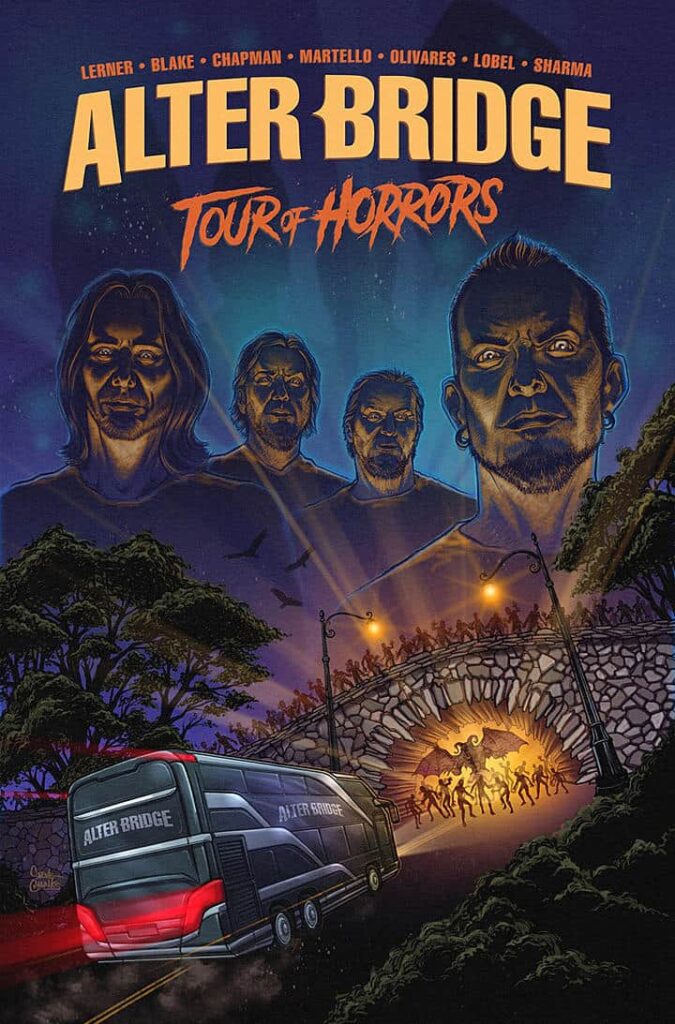 Alter Bridge: oficjalny komiks już w listopadzie 2021 2 Alter Bridge komiks Tour Of Horrors