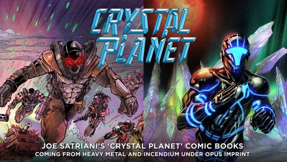 Joe Satraiani komiks Crystal Planet