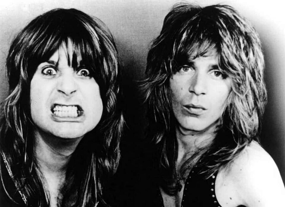 Ozzy Osourne Randy Rhoads