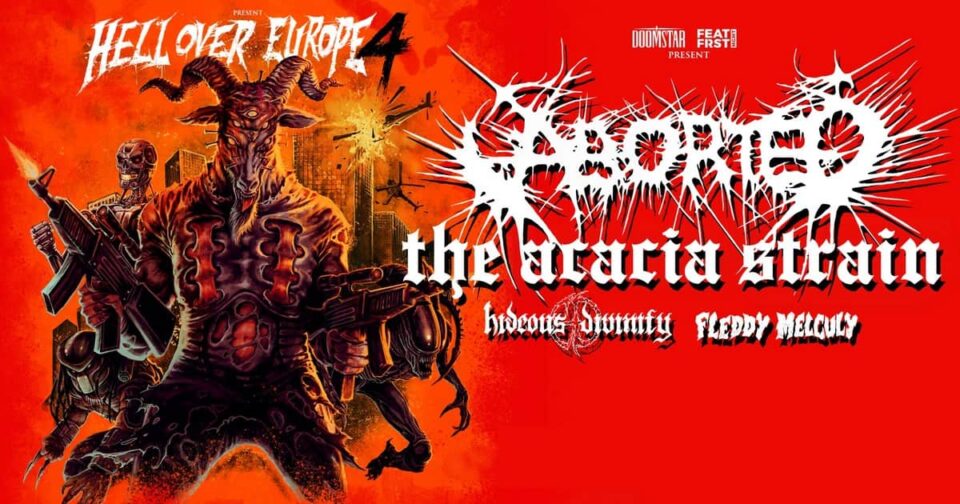 Koncert Aborted w Warszawie w 2022 roku