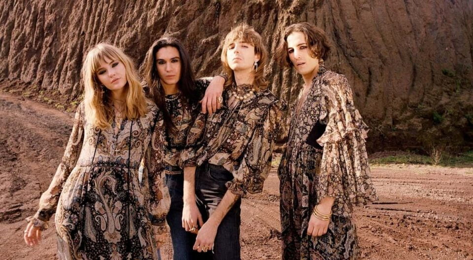 Włoski zespół rockowy Maneskin