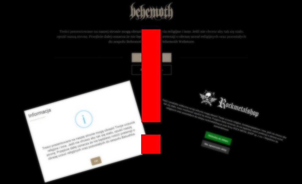 Obraza uczuć religijnych w sklepach muzycznych