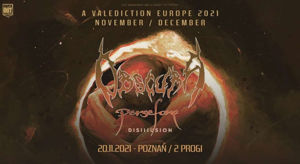 Obscura zagra koncert w Poznaniu