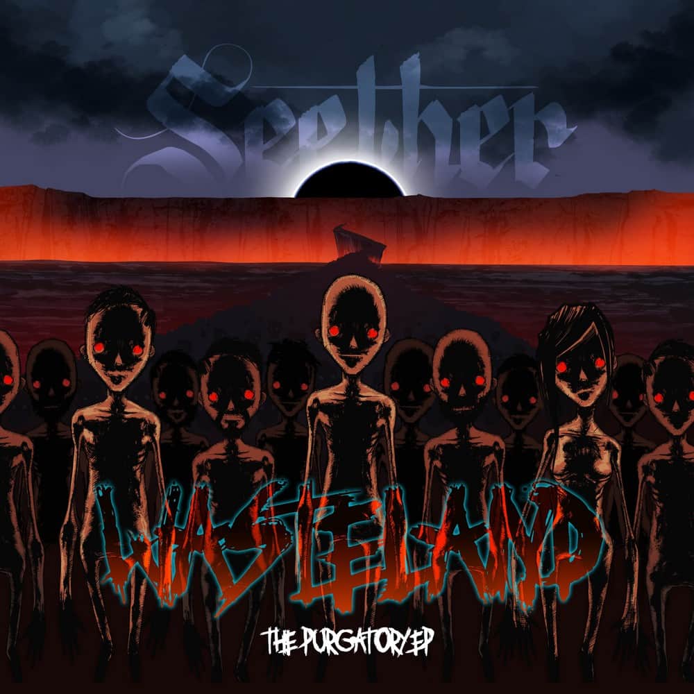 Seether wyda mini-album „Wasteland - The Purgatory” 2 Seether okładka płyty Wasteland The Purgatory