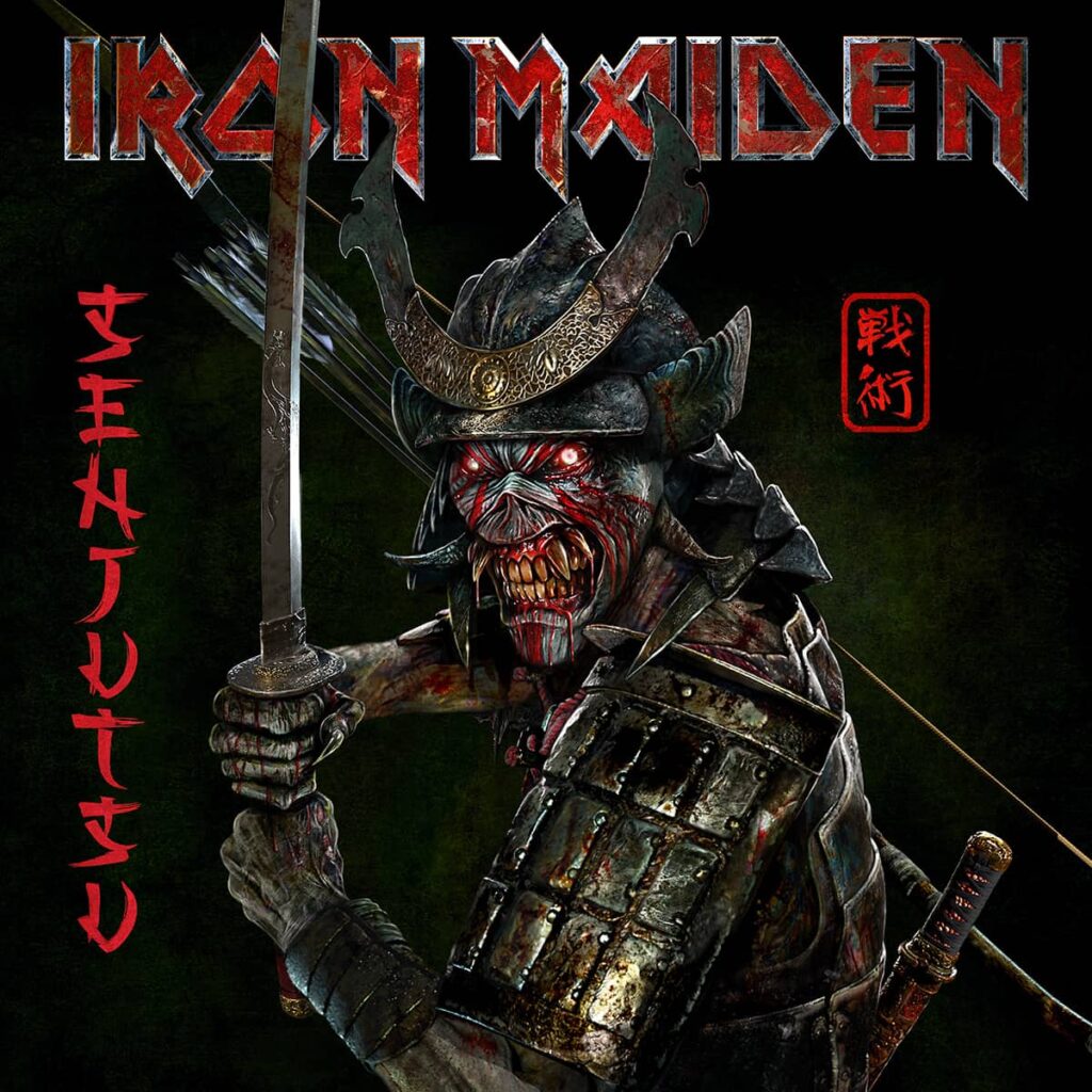 Przedsprzedaż nowej płyty Iron Maiden - "Senjutsu". Jakie są ceny w sklepach? 2 Iron Maiden okładka płyty Senjutsu