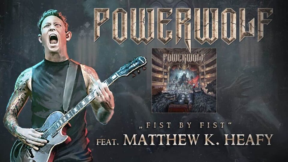 Matt Heafy Trivium Powerwolf Fist by Fist single