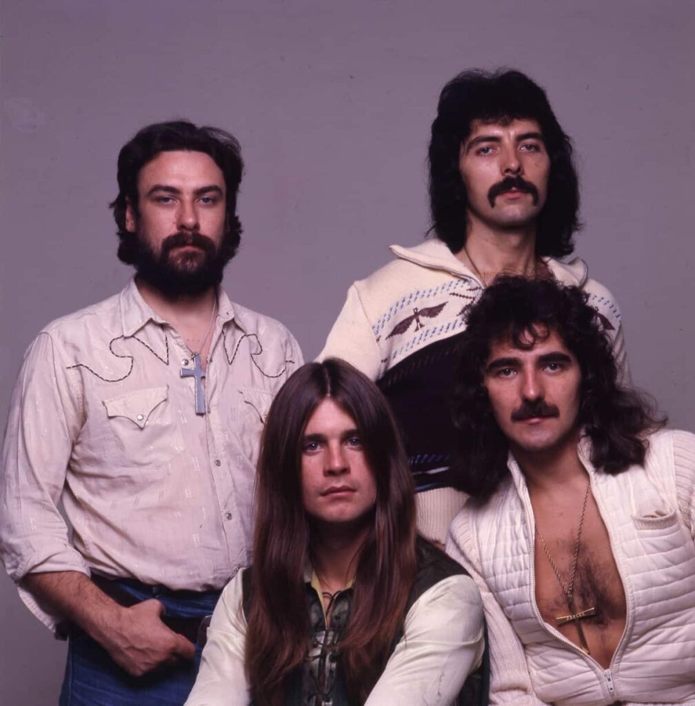 Zespół Black Sabbath rok 1976