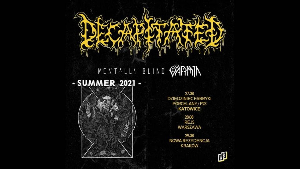 Koncerty Decapitated w 2021