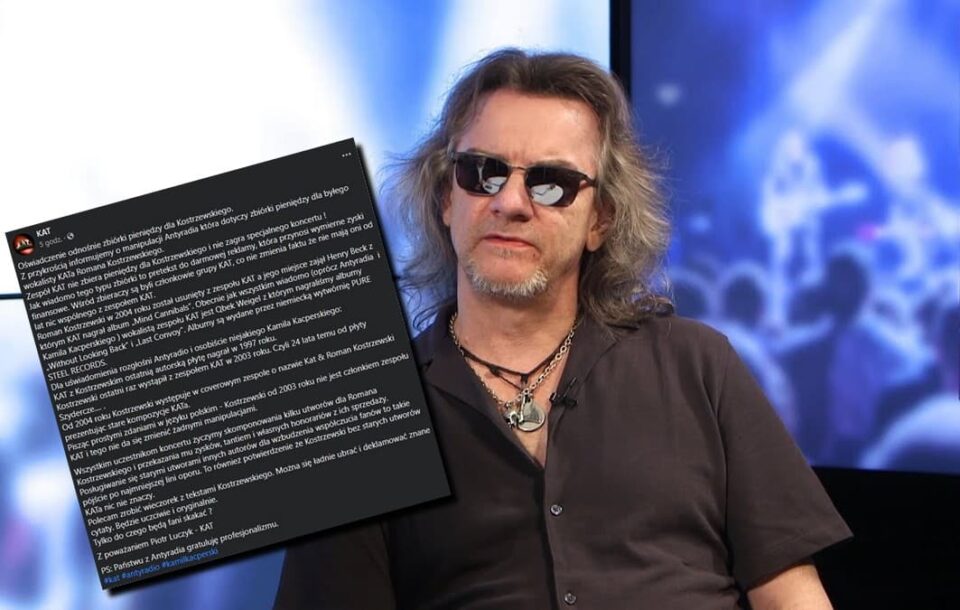 Oświadczenie Luczyka o koncercie dla Kostrzewskiego