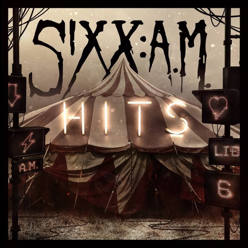 SIXX:A.M. zapowiada nowy album "Hits". Premiera w 2021 2 SIXX AM okładka płyty Hits