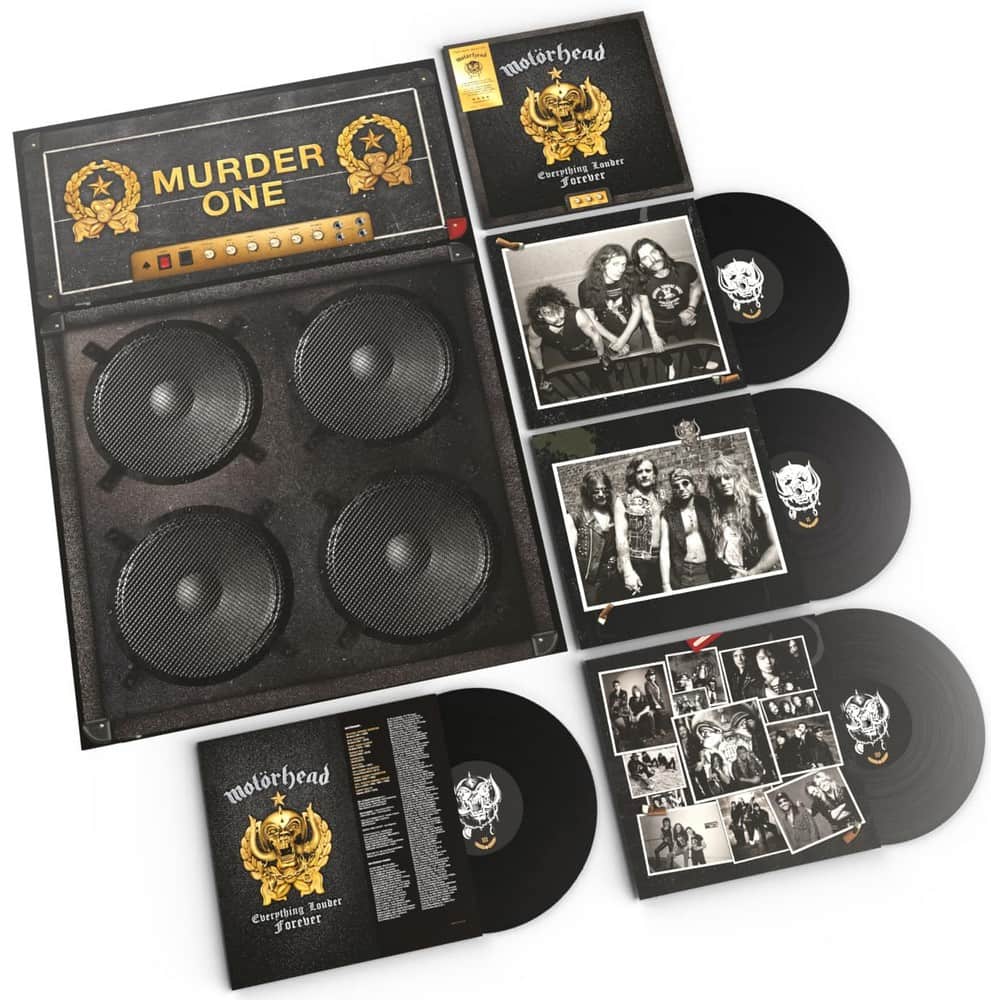 Podsumowanie kariery Motörhead na jednym albumie – "Everything Louder Forever" wkrótce w sprzedaży 4 Motorhead Everything Louder Forever płyty winylowe