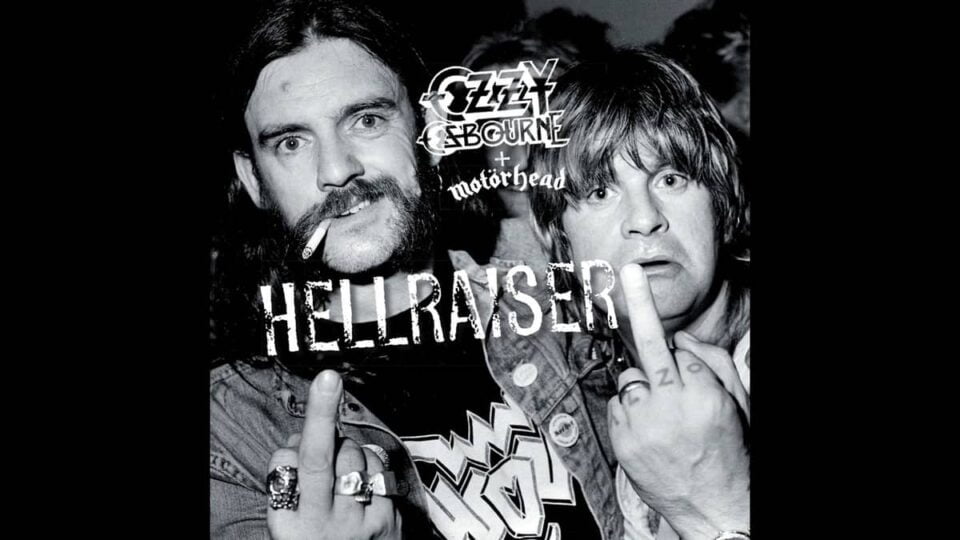 Lemmy i Ozzy w nowej wersji utworu "Hellraiser" 1 Ozzy Osbourne i Lemmy Kilmister w utworze Hellraiser