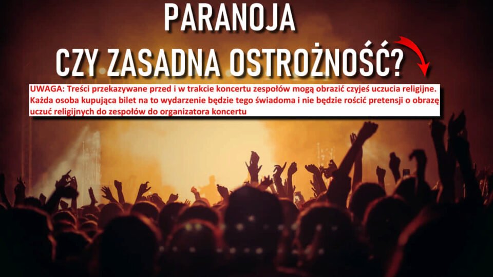 obraza uczuc religijnych na koncertach