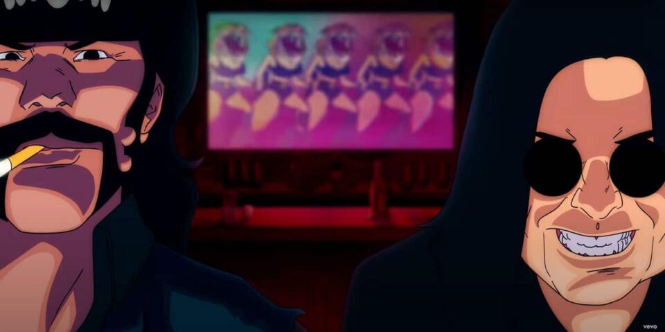 Ozzy i Lemmy w animowanym klipie Hellraiser