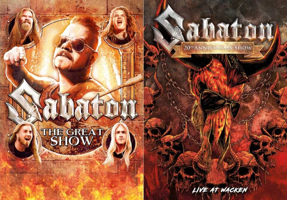 Sabaton DVD i Blu ray The Great Show The 20th Anniversary Show Live