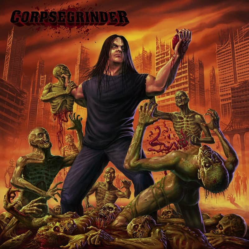 George Fisher publikuje utwór z solowej płyty "Corpsegrinder" 2 Okładka płyty Corpsegrinder