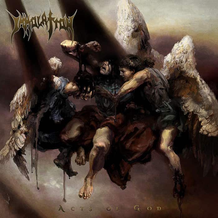 Immolation zapowiada nowy album "Acts Of God" i publikuje teledysk do pierwszego singla "Apostle" 2 Immolation okładka płyty Acts of God