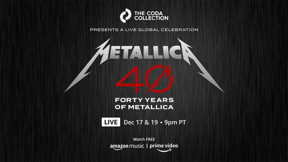 Streaming koncertu Metallica na Amazon Prime