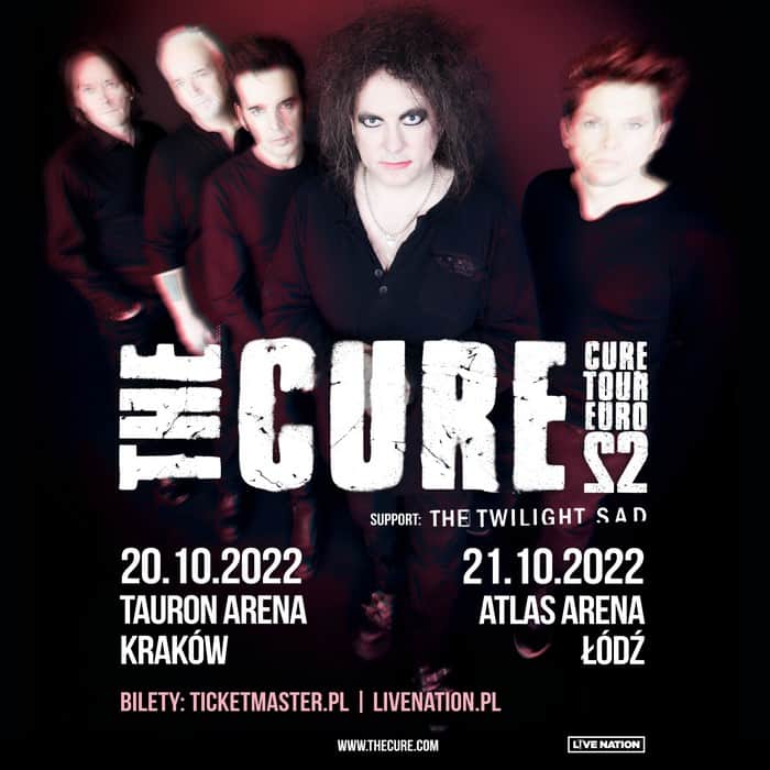 The Cure w Polsce w 2022 roku. Bilety, daty i miasta 2 The Cure zagra dwa koncerty w Polsce