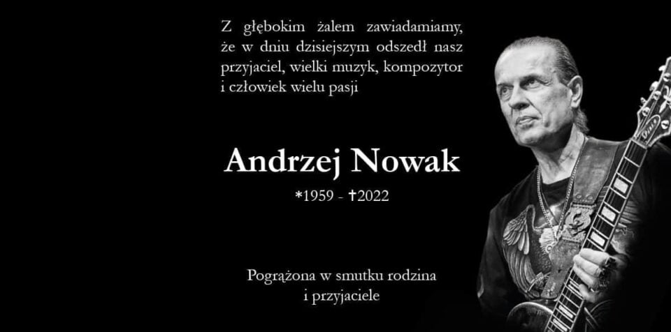 Andrzej Nowak nie żyje