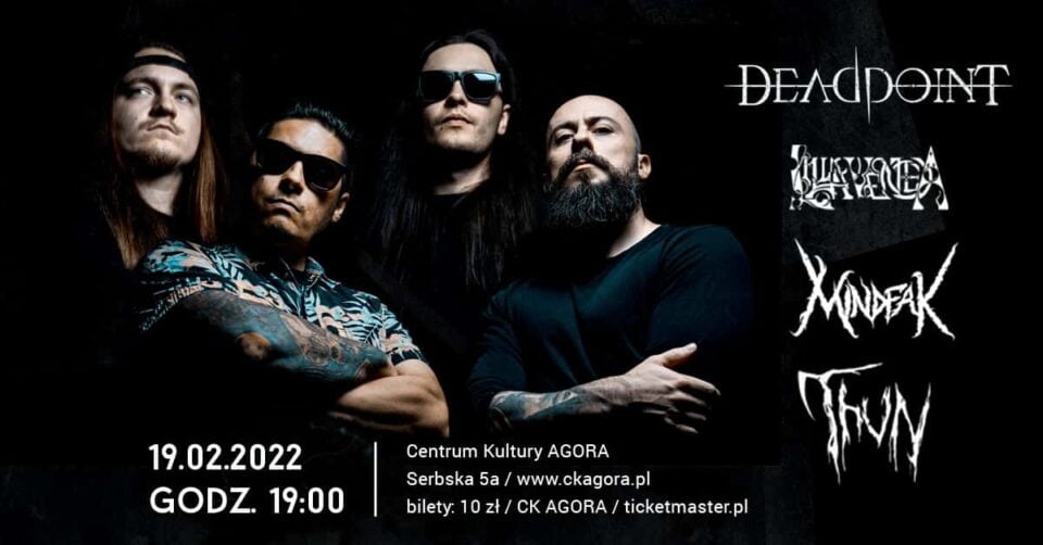 Koncert Deadpoint we Wrocławiu