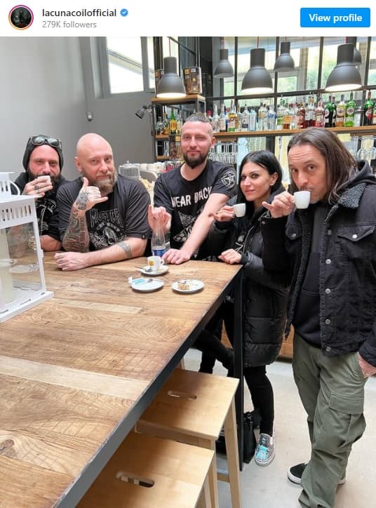 Lacuna Coil nagrywa "coś specjalnego". Będzie nowa płyta? 2 Lacuna Coil Screen Instagram