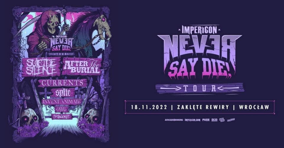 Impericon Never Say Die Tour 2022