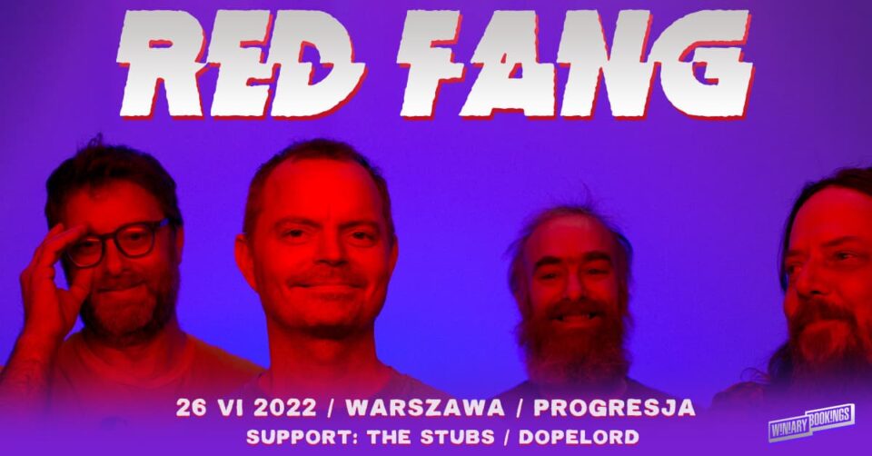 Koncert Red Fang w Warszawie