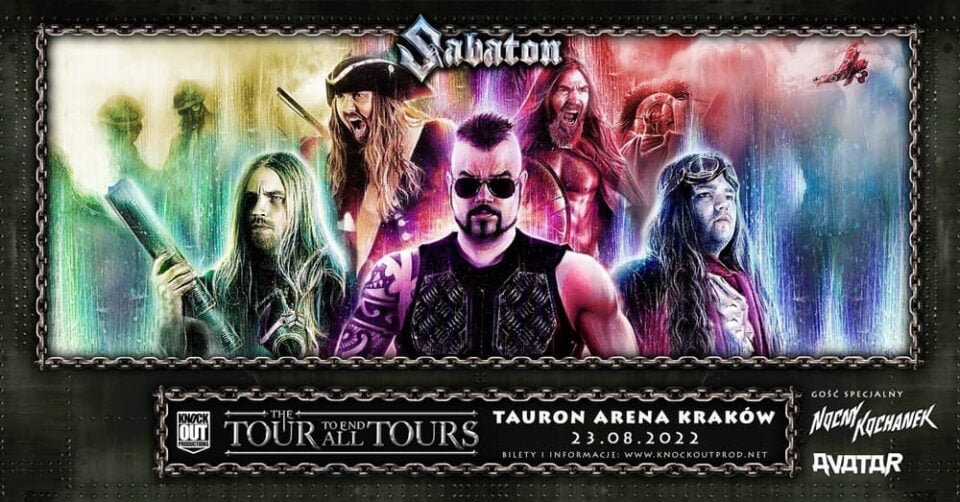 Sabaton i Nocny Kochanek w Krakowie