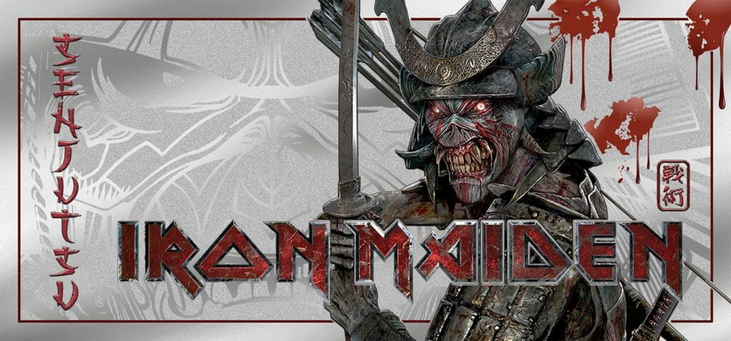 Kolekcjonerskie monety i banknoty Iron Maiden ze złota! 5 Iron Maiden Senjutsu srebrny banknot Wyspy Cooka 2022