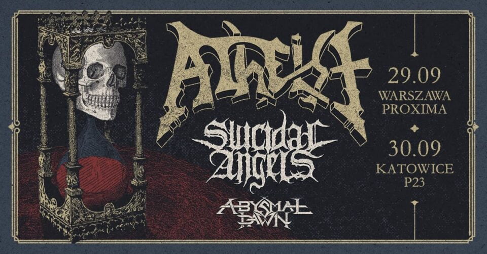 Koncerty Atheist w Polsce