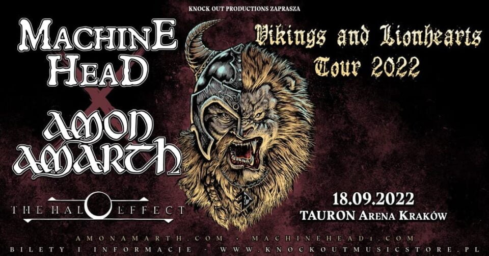 Machine Head i Amon Amarth w Krakowie