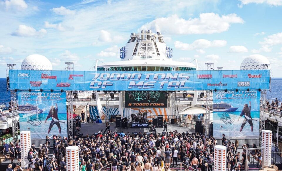 Koncerty na 70000 Tons Of Metal