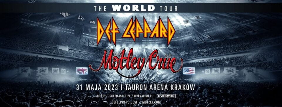 Motley Crue i Def Leppard w Krakowie w 2023
