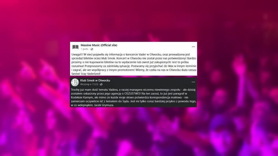 Massive Music oskarża klub Smok w Otwocku