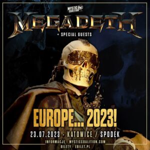 Megadeth w Katowicach na festiwalu Triple Thrash Triumph! 2 Megadeth Katowice Spodek 2023