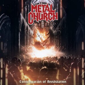 Premiery muzyczne w maju 2023. Ghost, Immortal, Metal Church i inni 12 Metal Church album Congregation Of Annihilation