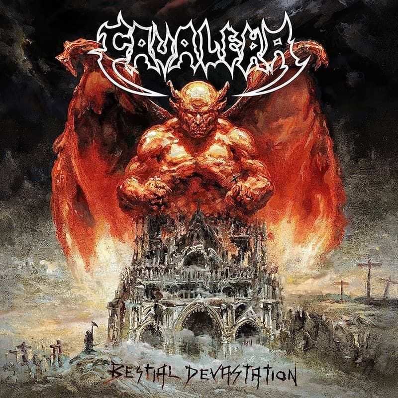 Cavalera - recenzje "Morbid Visions" i "Bestial Devastation" 3 Cavalera album Bestial Devastation