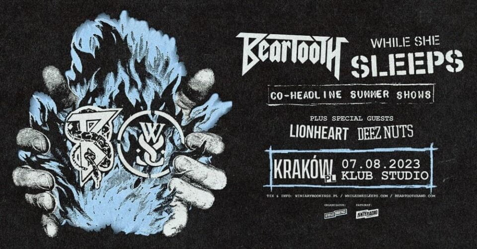 Beartooth i While She Sleeps w Krakowie