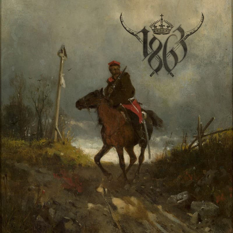 1863 - metalowy projekt muzyczny dotyczący powstania styczniowego 3 1863 okładka albumu