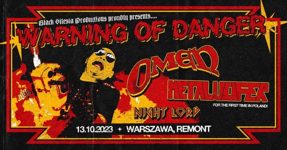 Zespół Omen w trasie Hell's Gates 2023. Szczegóły koncertu w Polsce 1 Koncert zespołu Omen w Polsce 2023