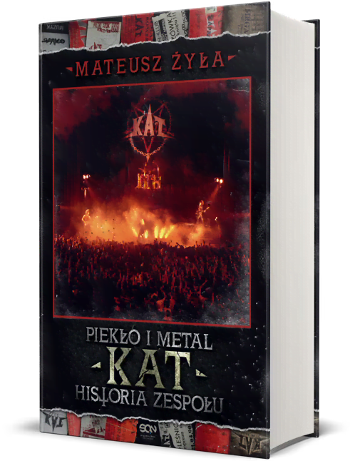 "Piekło i metal. Historia zespołu Kat" w sprzedaży od 27 września. Czego dowiemy się z książki? 3 Biografia Piekło i metal Historia zespołu Kat