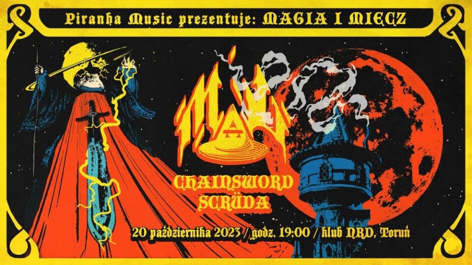 Koncert Mag i Chainsword w Toruniu