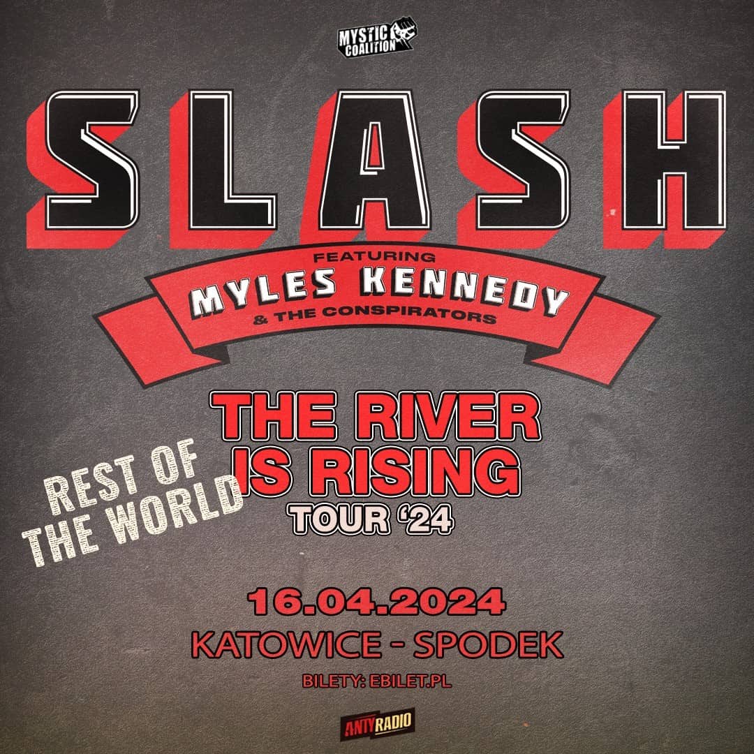 Slash i Myles Kennedy na koncercie w Polsce w 2024 roku 2 Slash i Myles Kennedy w Katowicach 2024