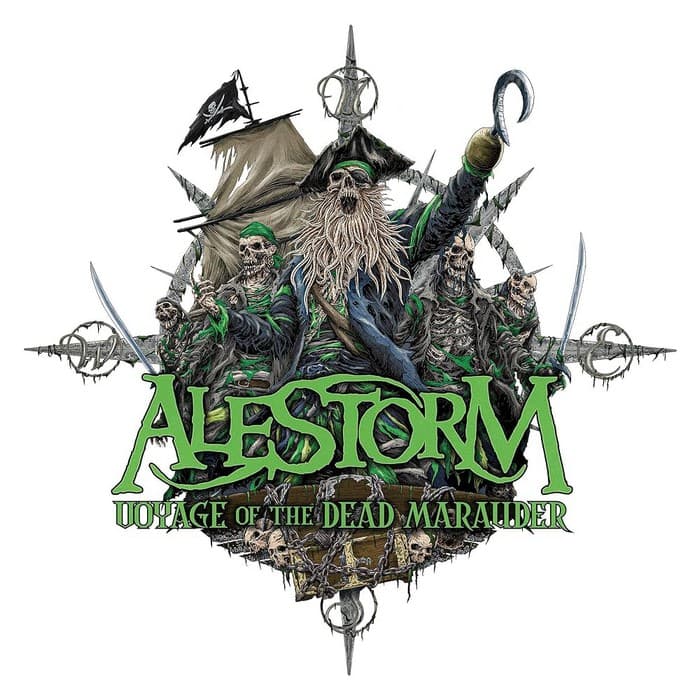 Potwierdzone premiery muzyczne w 2024. Czy jest na co czekać? 17 Alestorm album Voyage of the Dead Maruder
