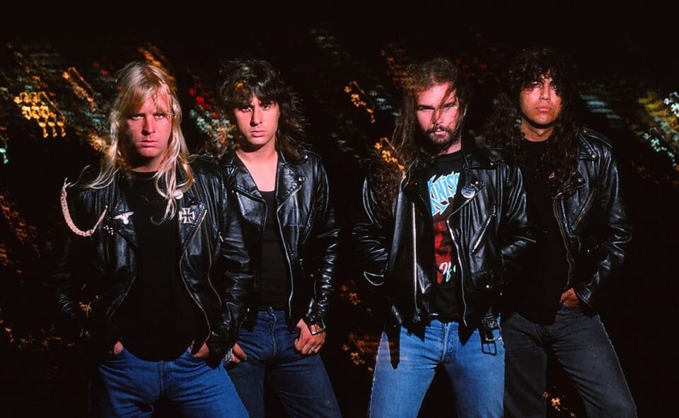 Slayer stare zdjęcie zespołu