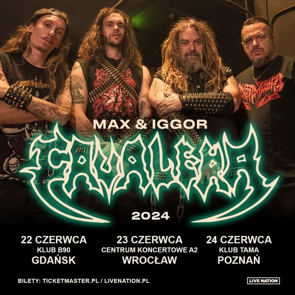 Trzy koncerty braci Cavalera w Polsce. Gdzie zagrają założyciele Sepultury? 2 Bracia Cavalera w Polsce w 2024
